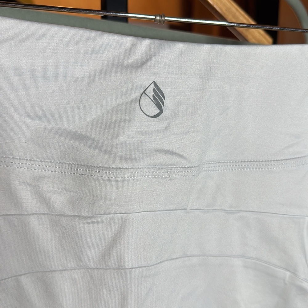 NWT icyzone Athletic Skirt Workout White Golf Tennis Skort w/ Pocket Size Small - Picture 11 of 11